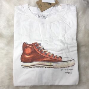 Atrium Super Collab Boots Tee Selvedge NEW